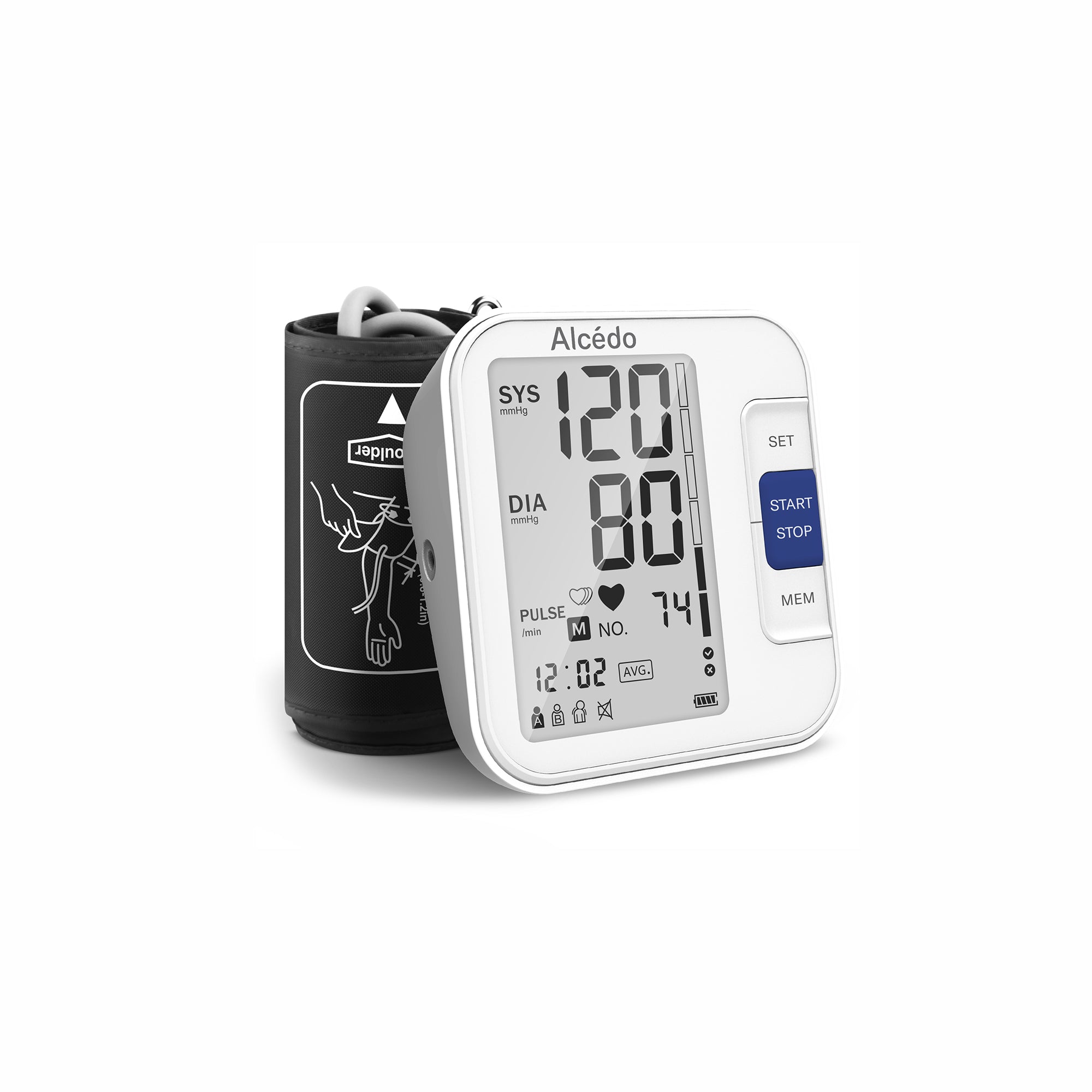 NEW Alcedo Automatic Upper Arm Blood Pressure Monitor B21