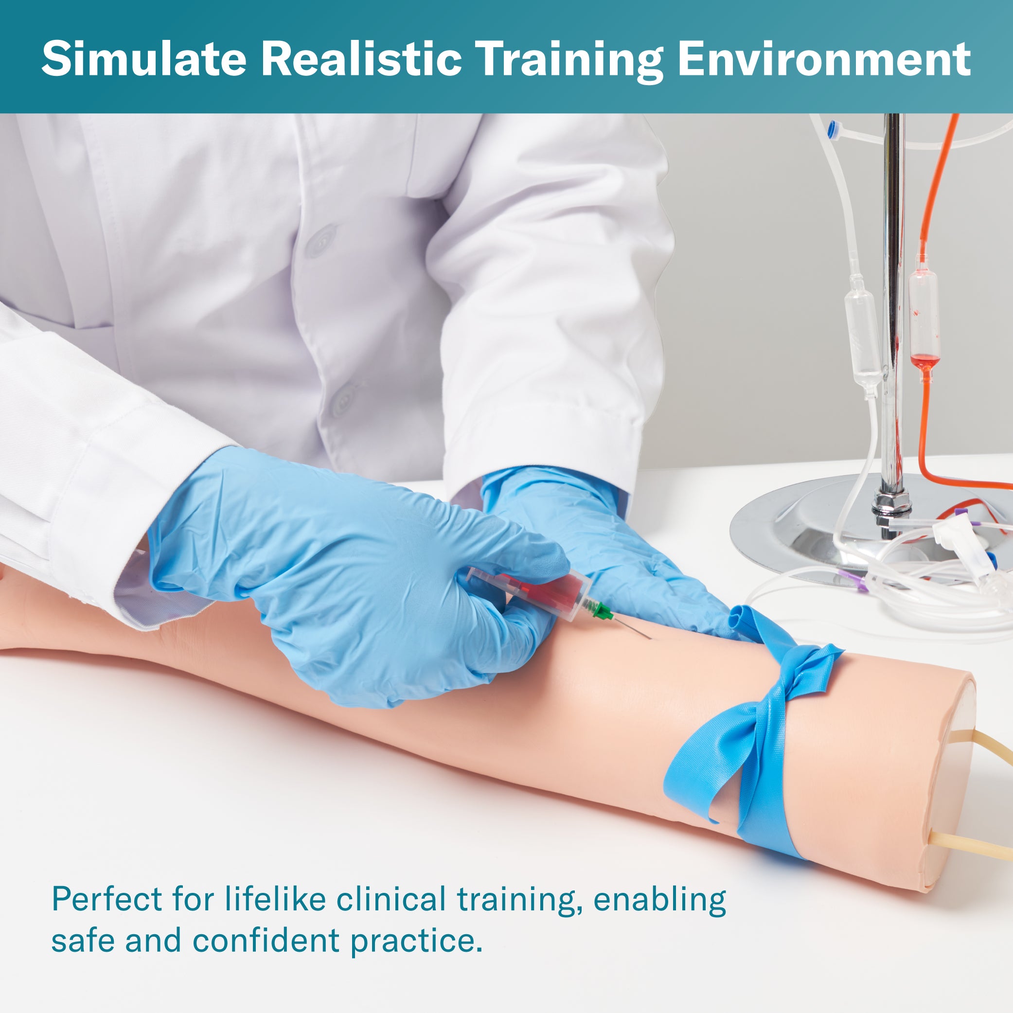 Alcedo IV & Phlebotomy Simulation Practice Arm