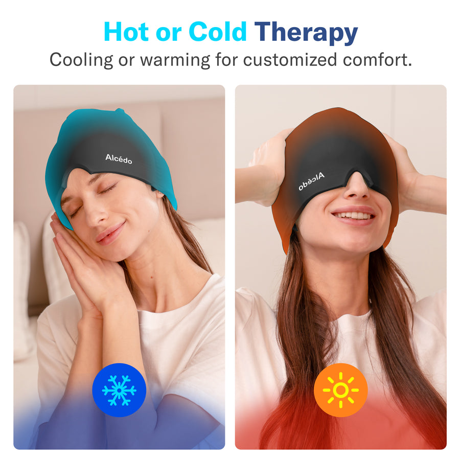Alcedo Migraine Relief Cap - Black