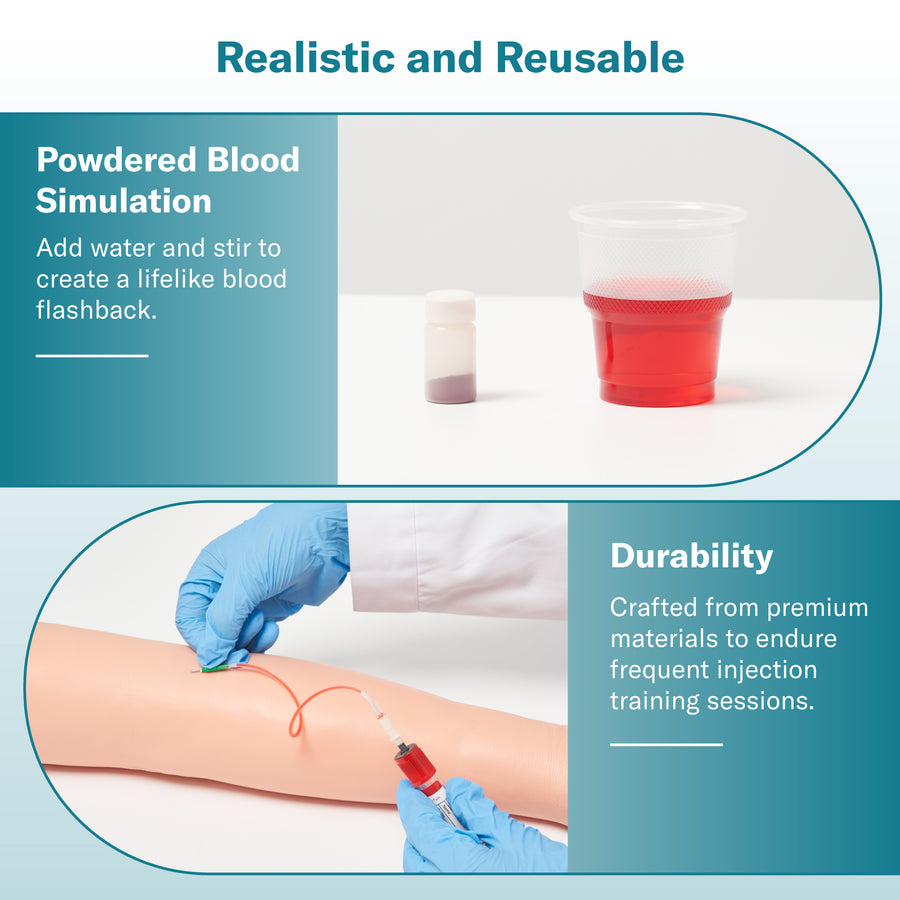 Alcedo IV & Phlebotomy Simulation Practice Arm