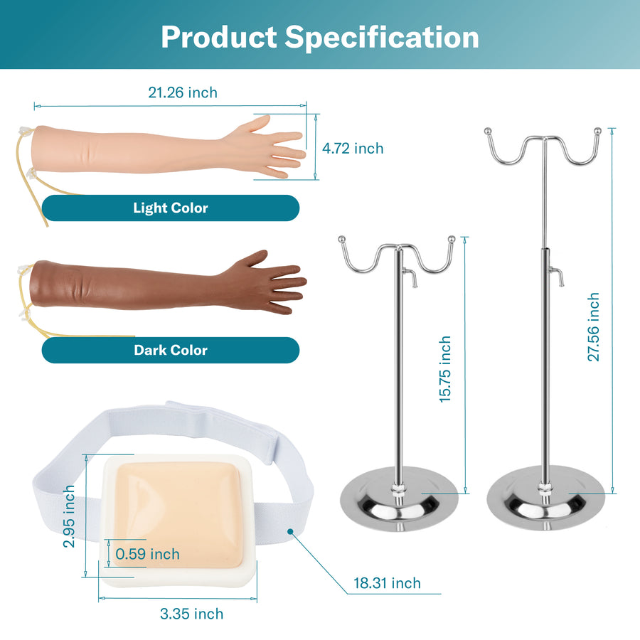 Alcedo IV & Phlebotomy Simulation Practice Arm