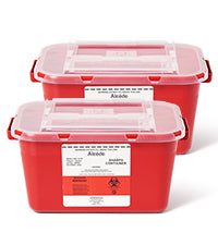 Alcedo Sharps Container 1 Gallon (2-Pack) ASC-1G-2P