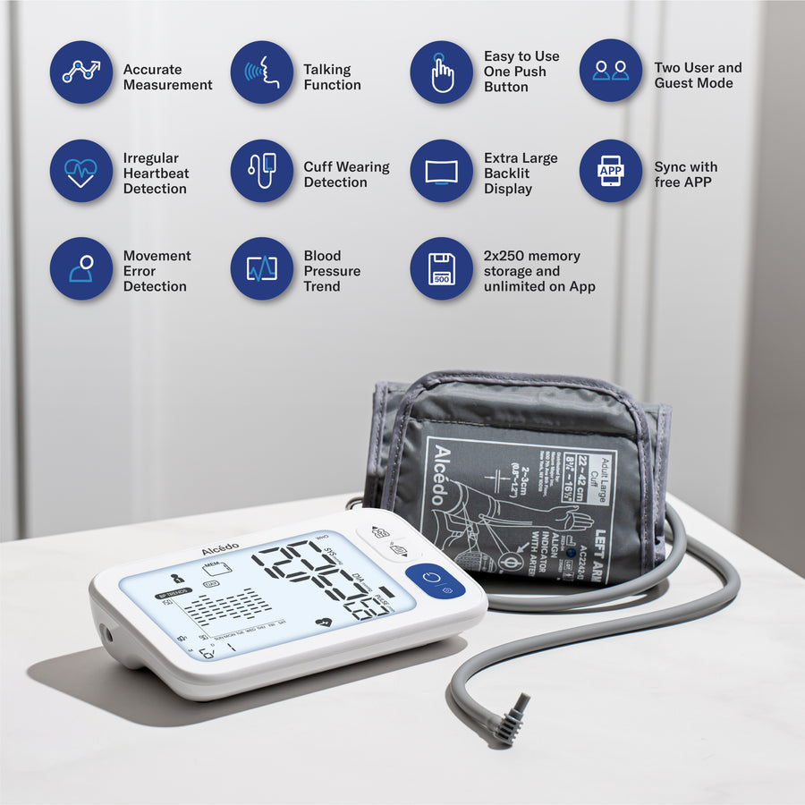 Alcedo Blood Pressure Monitor ABP-2088-T