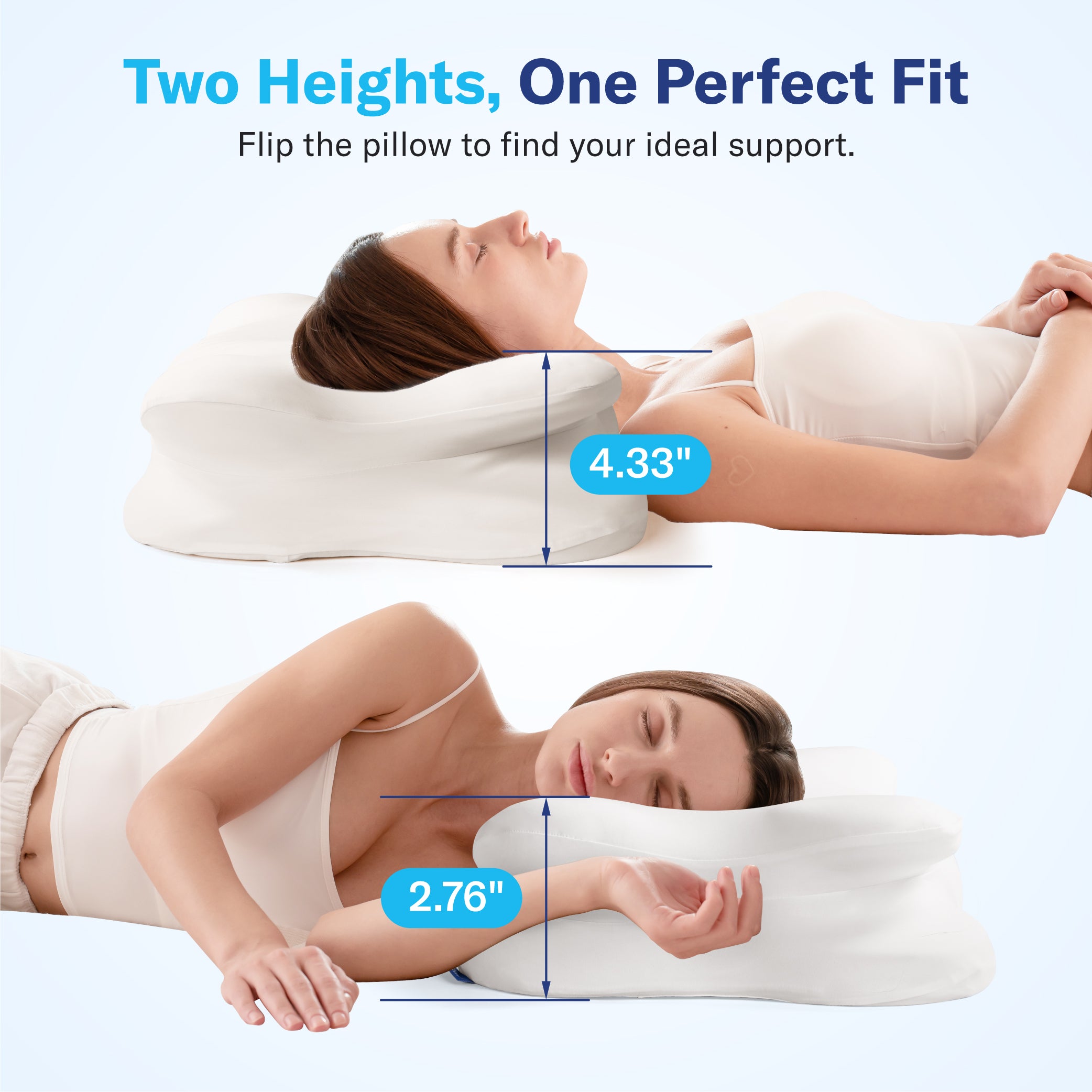 Alcedo Cervical Memory Foam Pillow-ACDP-W1