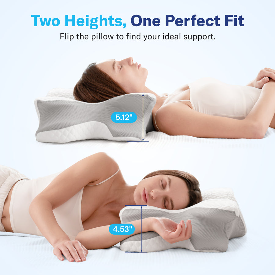 Alcedo Cervical Pillow for Neck Support