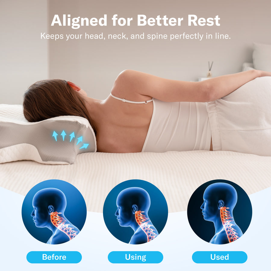 Alcedo Cervical Pillow for Neck Support