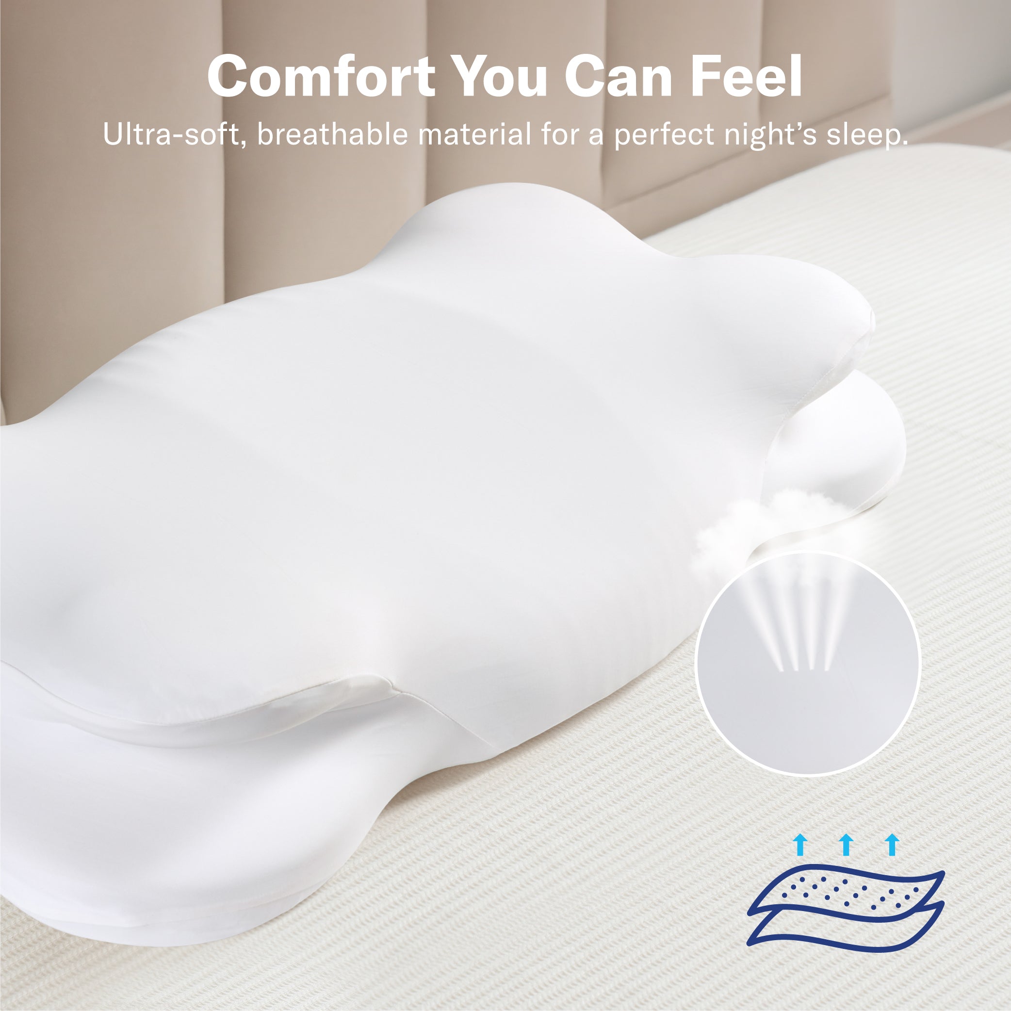 Alcedo Cervical Memory Foam Pillow-ACDP-W1