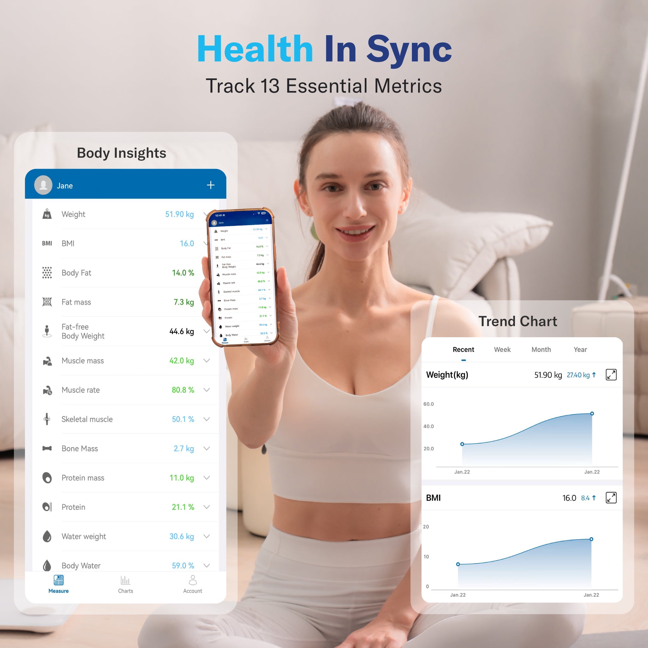 Alcedo Smart Scale for Body Weight