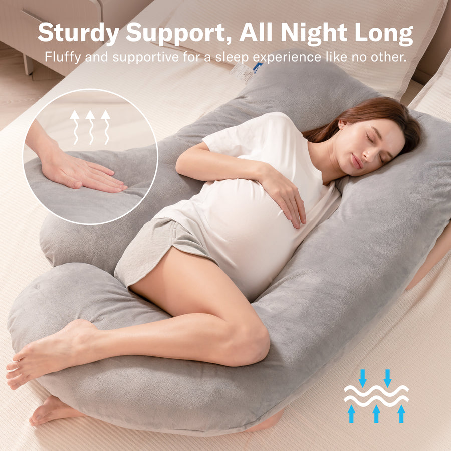 Alcedo U-Shaped Pregnancy Pillow