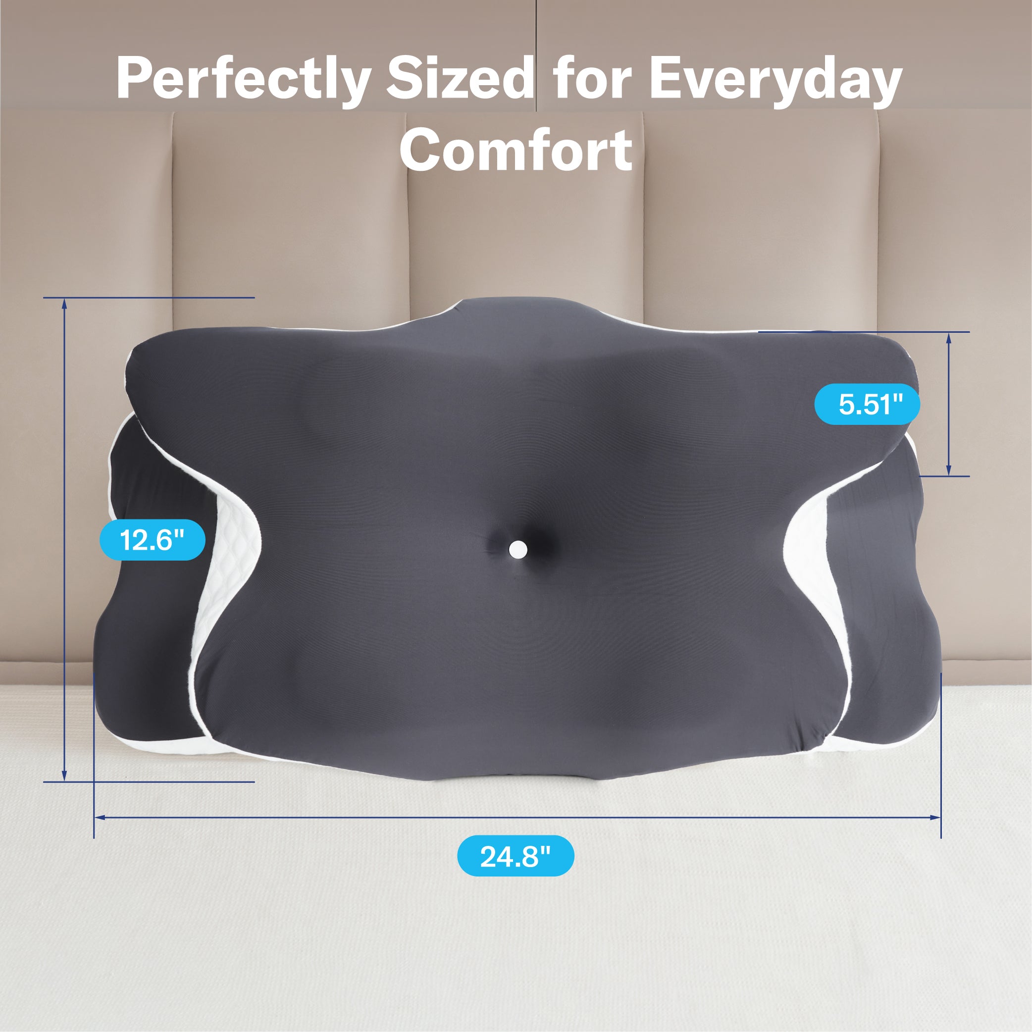 Alcedo Cervical Pillow for Neck Support
