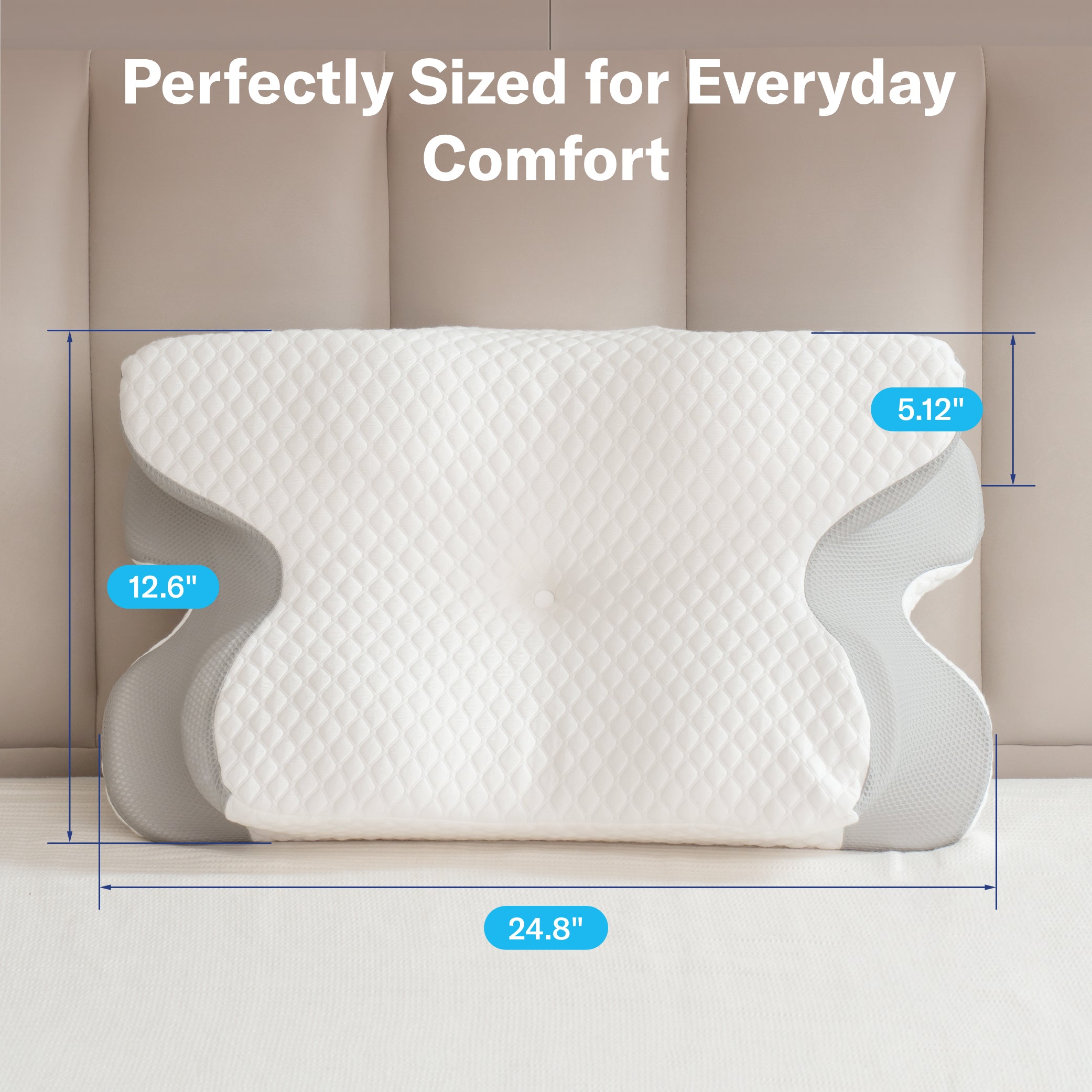 Alcedo Cervical Pillow for Neck Support
