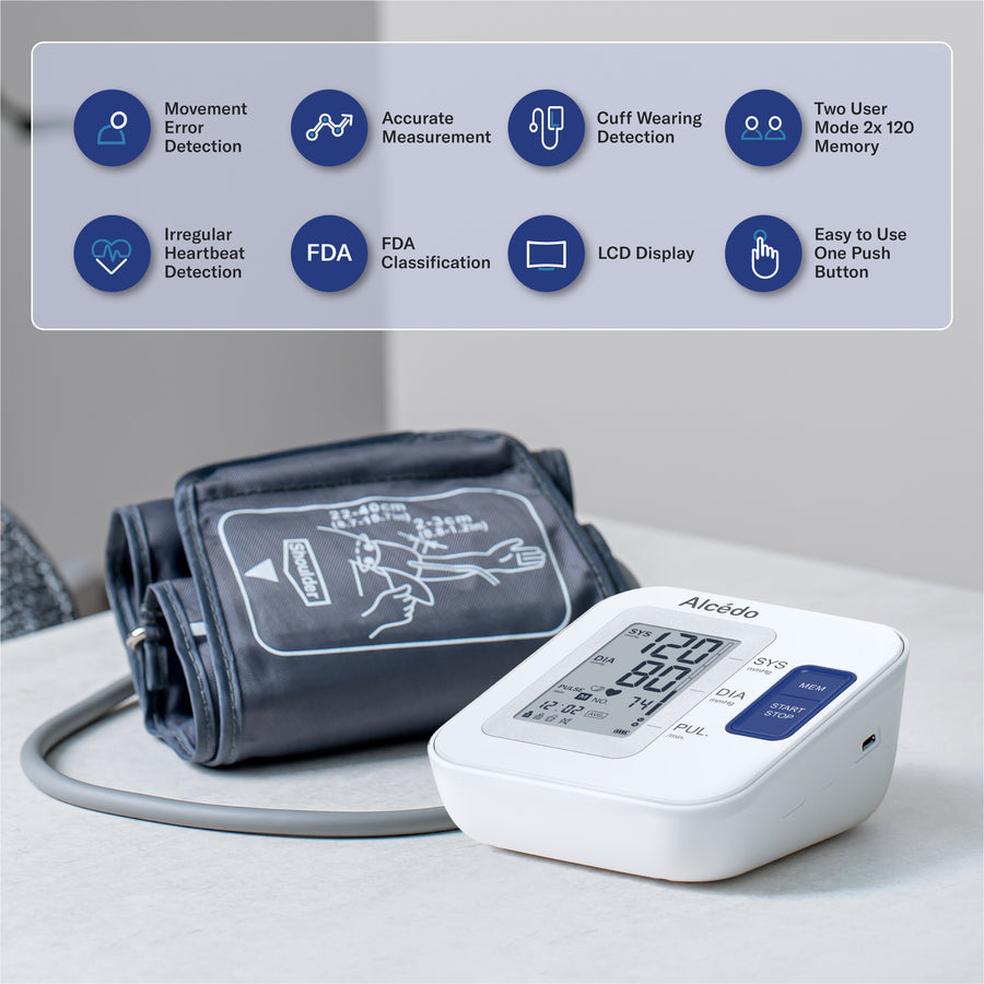 Alcedo Blood Pressure Monitor ABP-B07