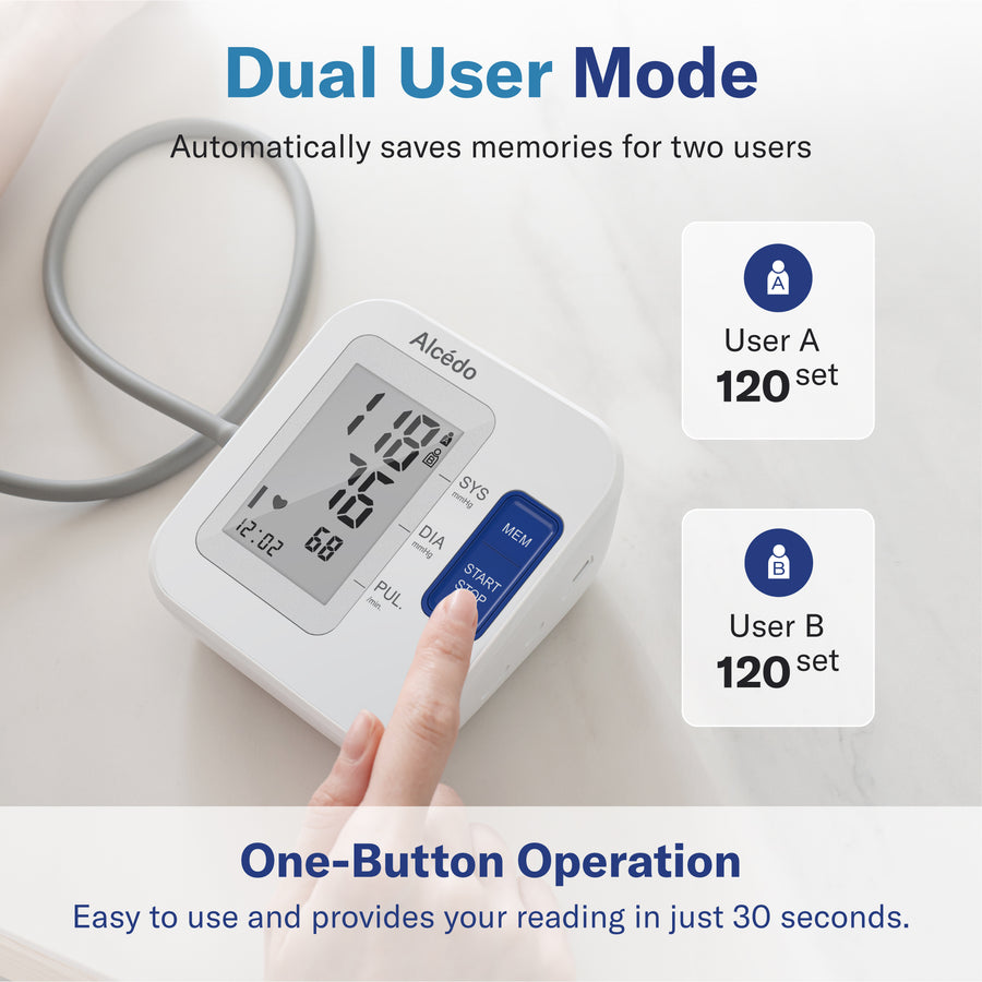 Alcedo Blood Pressure Monitor ABP-B07