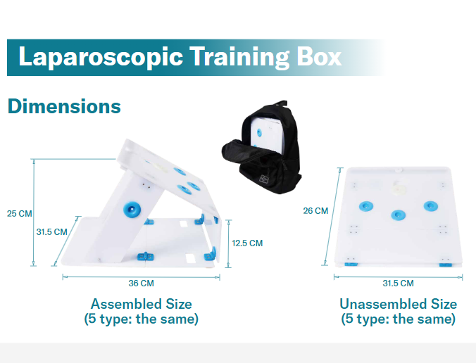 Laparoscopic Trainer Box with Endo Camera | Realistic Surgical