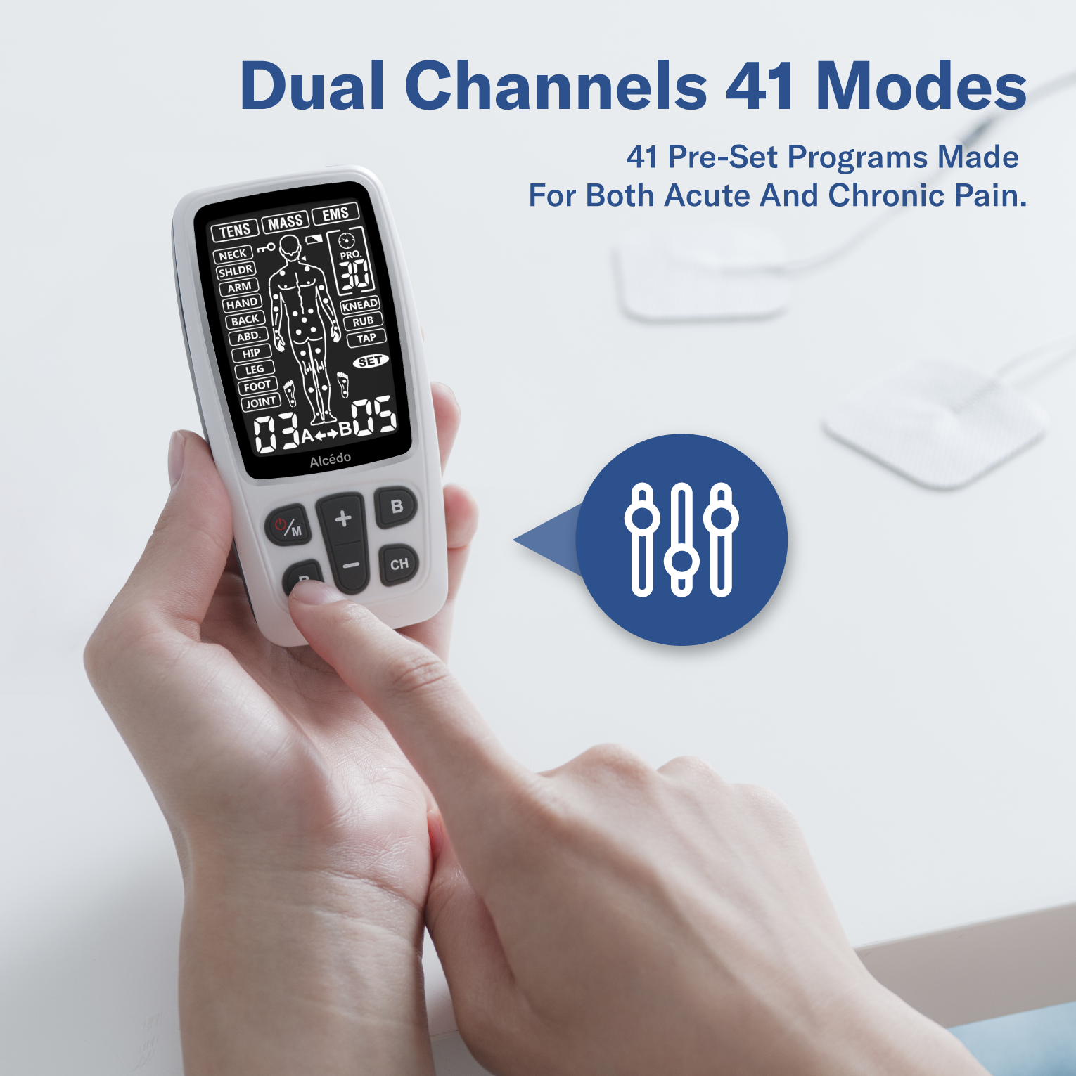 Alcedo TENS Unit