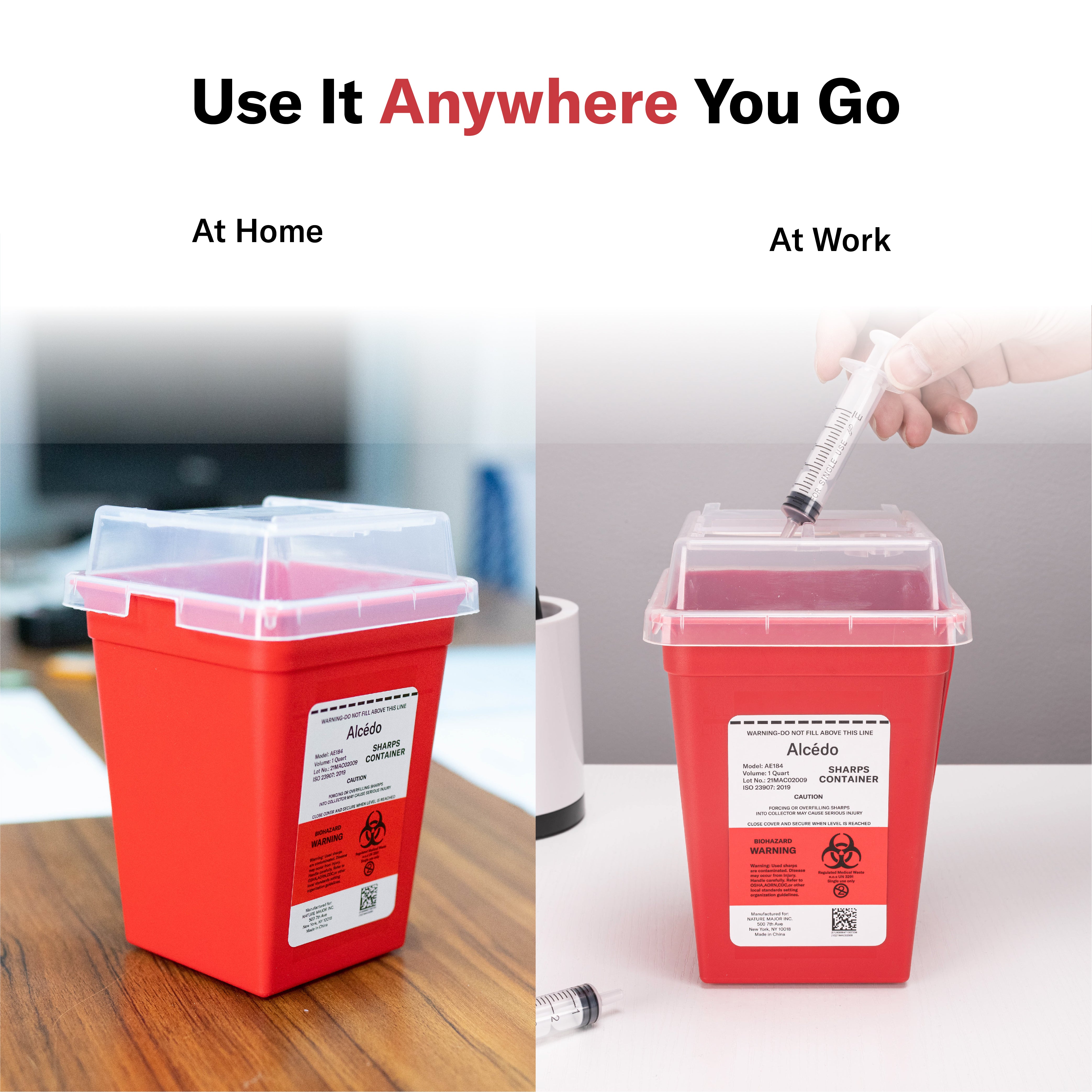 Home Sharps Container